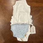 Peter Rabbit 3-Pack Baby Bodysuits 3M White/Blue Cotton Short Sleeve Snap P01002 — photo 7