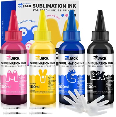 400ML Sublimation Ink Refills for Epson Inkjet Printers X001SKNJ0F