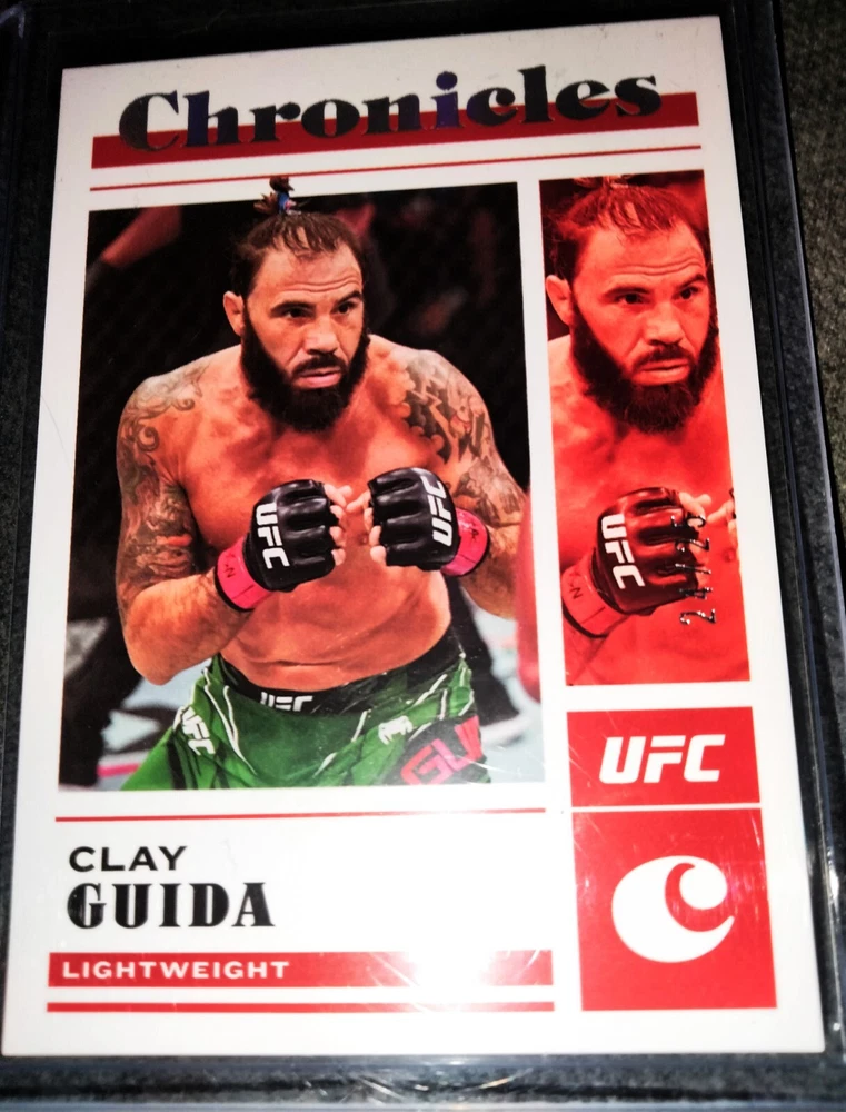 2023 Panini Chronicles UFC - Holo Silver #45 Clay Guida /25