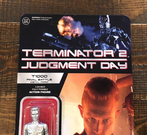 Funko ReAction Terminator 2 Judgement Day T1000 Final Battle Posable Figure - Picture 4 of 7