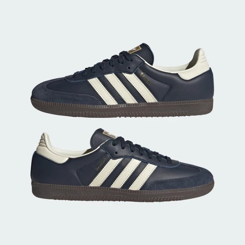 adidas Originals Samba OG ID2056 Night Navy / Cream White / Gum Men Size |  eBay