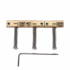 Wilkinson Compensated Brass Saddles Set of 3 - 10.8mm Barrel-Style Bridge Saddle