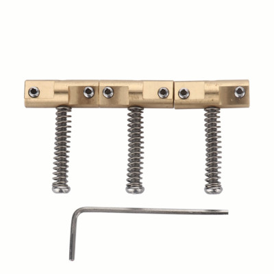 Wilkinson Compensated Brass Saddles Set of 3 - 10.8mm Barrel-Style Bridge Saddle