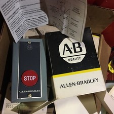 AB Allen Bradley 800S-1SA Enclosure Push Button STATION Pushbutton Stop New