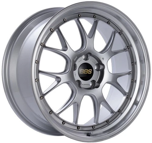 BBS LM-R 20x9.5 5x120 ET23 Diamond Silver Center Diamond Cut Lip Wheel - Bild 1 von 1