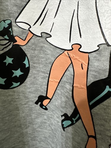 Halloween Sweatshirt Adult Content Size M - Picture 2 of 2