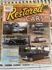 RESTORED CARS ISSUE 203 Nov - Dec 2010 1963 Falcon Lancia Astura, Land Rover SII