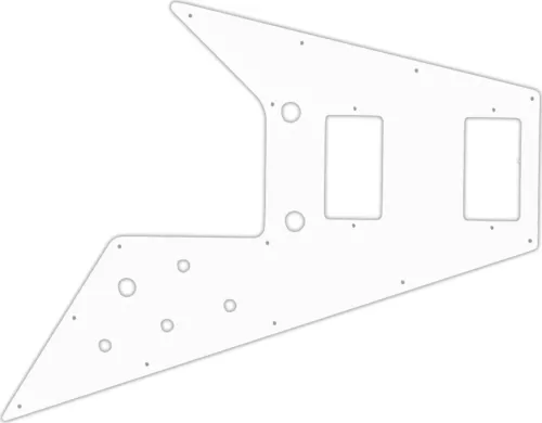 WD Custom Pickguard For Gibson 1989-Present Flying V '67 Reissue