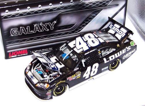 1:24 ACTION 2012 #48 LOWE'S KOBALT TOOLS GALAXY JIMMIE JOHNSON 1/348 DIN #33 - Picture 3 of 6