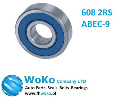 Подшипник abec 9 608rs