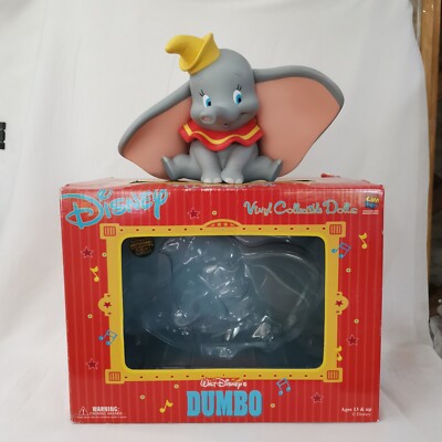 Disney 2003 Medicom Toy Vinyl Collectible Dolls Dumbo Elephant