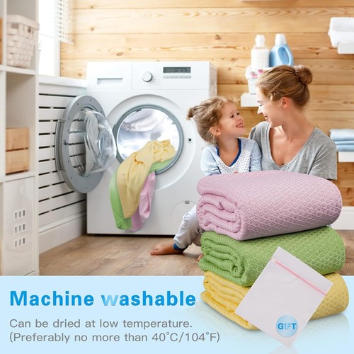 Best Cooling Blanket No Night Sweat Hot Sleepers Breathable Summer Bed Comforter - Picture 6 of 116