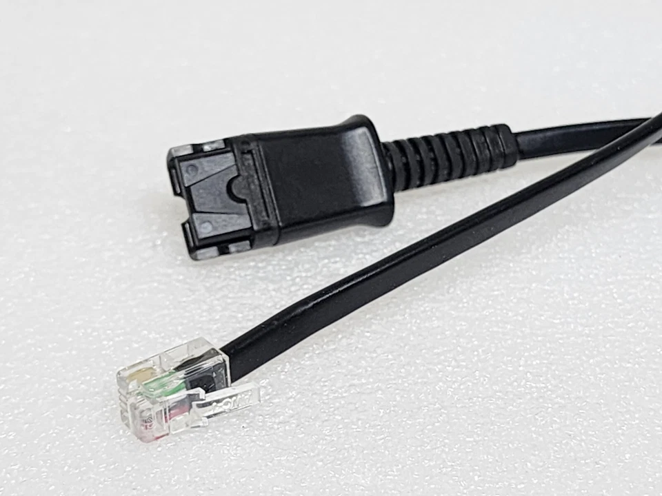 Plantronics QD cable 26716-01 for Plantronics M22 M12 M10 MX10 replacement cord - Image 3 of 4