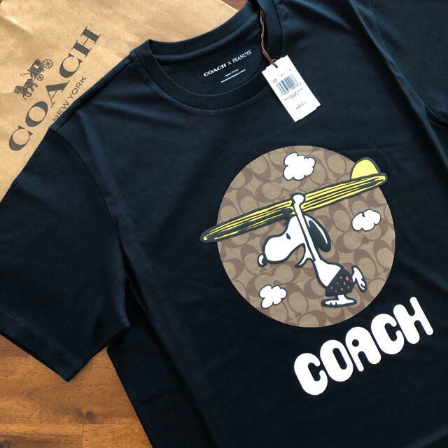 Coach peanuts t shirt Clearance