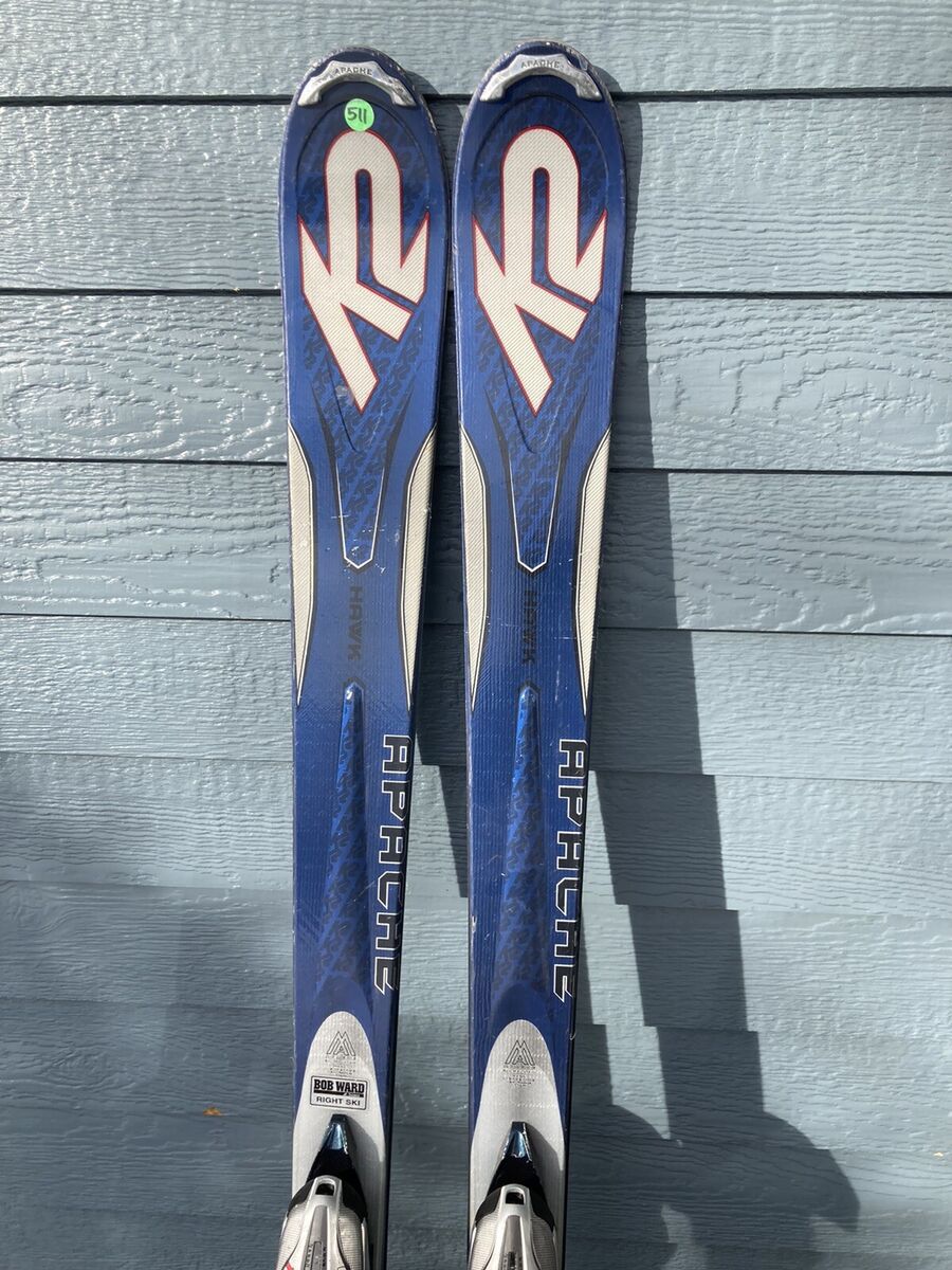 K2 Apache Hawk Skis 177 cm W/ Marker Mod 10.0 Adjustable To K2 Apache Hawk Skis 177 cm W/ Marker Mod 10.0 Adjustable To