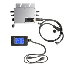 600W MPPT Solar Grid Tie Inversor Impermeable Onda Sinusoidal Pura DC22-50V Pantalla LCD