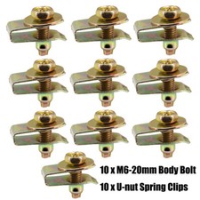 ASSORTED SPIRE CLIPS U NUTS CAPTIVE SPEED FASTENERS FLANGE SELF TAPPING SCREWS