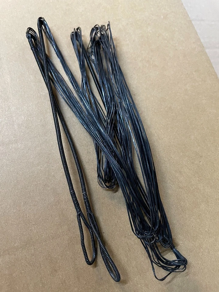 Sehne Endlossehne Bogensehne Dacron schwarz f. 66 Zoll Recurvebogen