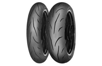 Satz Motorradreifen Mitas Sport Force+ 180/55 ZR17 (73W) + 120/65 ZR17 (56W)