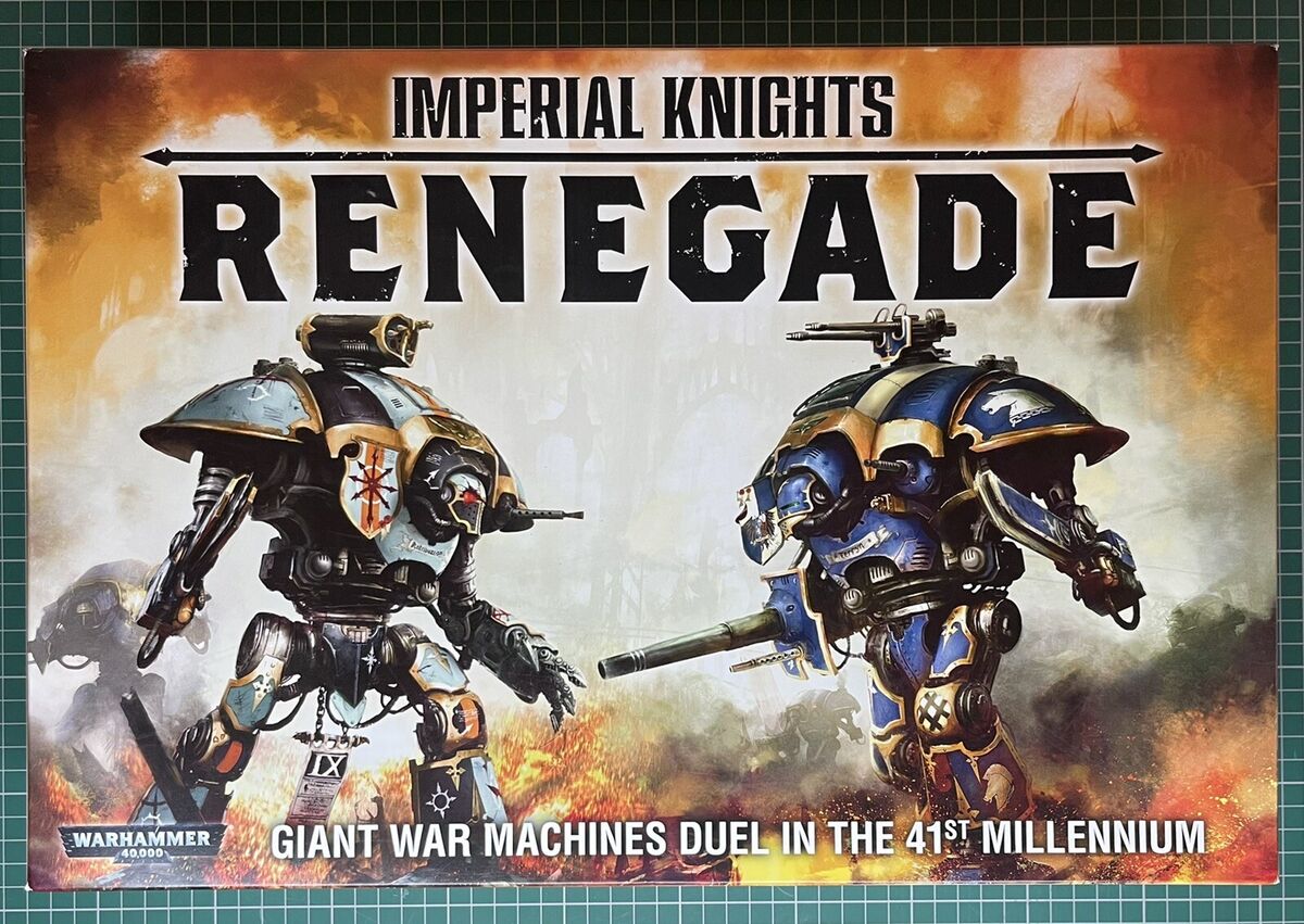 Warhammer 40k : Imperial Knights Renegade Box Set : Complete Warhammer 40k : Imperial Knights Renegade Box Set : Complete