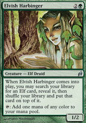*MRM* FR/VF Elfenansagerin - Elvish Harbinger MTG Lorwyn