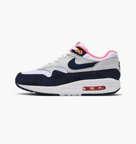 Nike Air Max 1 Pure Platinum Midnight Navy Racer Pink - Vinted