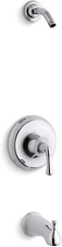 KOHLER Forte TLS10275-4A-CP shower set bathroom fixture NO HEAD Polished Chrome