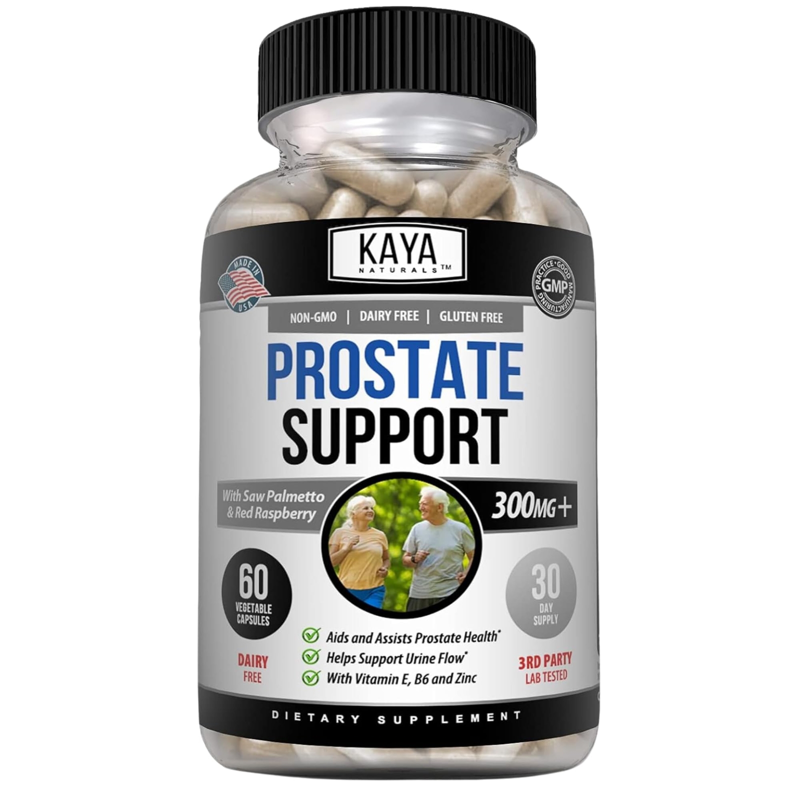 Prostate Support | Saw Palmetto, Potent DHT Blocker for Hair Growth, Promote ...