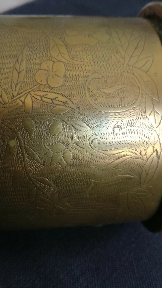 Superbe boite tabatière de poilu ww1 tranchée trench art - Photo 2/4