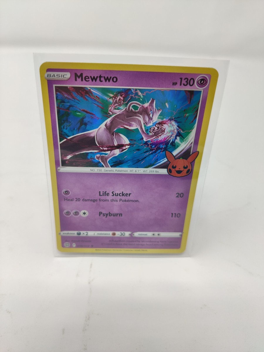 mewtwo pokemon card 056/172 Pokémon Karte Trick or Trade Colorless Artist Mewtwo 59 - SV07 Stellar