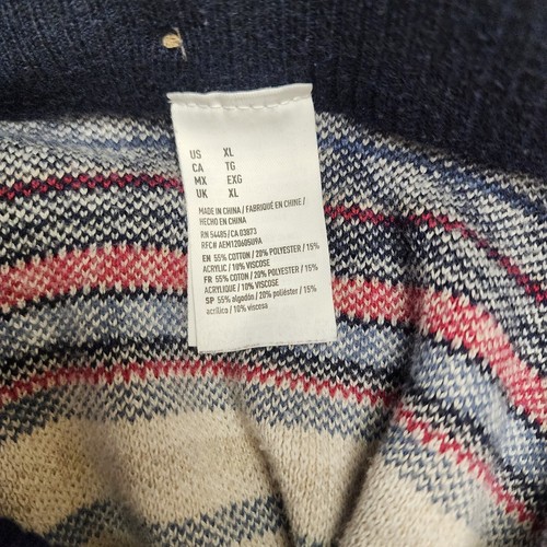 American Eagle Aztec Knit Warm Winter Cozy Legging Pants Women's XL - 第 4/7 張圖片