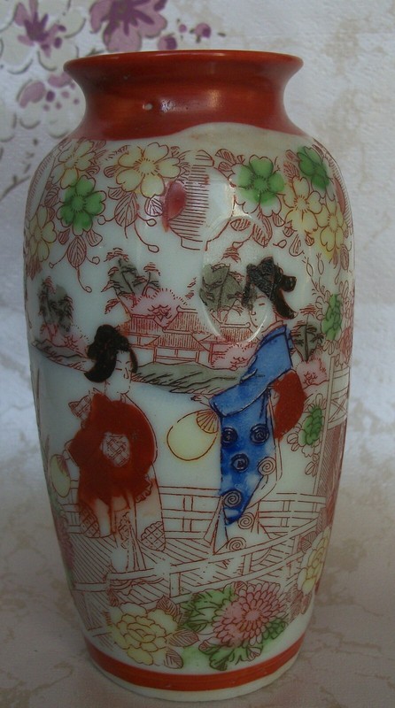 ANTIQUE NIPPON MORIMURA HAND PAITED  ~ MINT