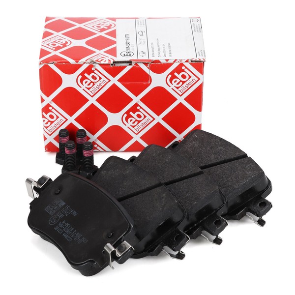 febi BremsbeläGe FüR VW Polo 6 Caddy 4 A1 8X GB Q3 8U Leon 5F Octavia 3 Hinten-image