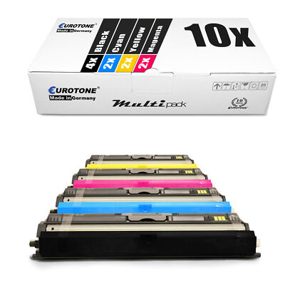10x Eurotone ECO Toner For OKI C-110 MC-160-N C-130-N