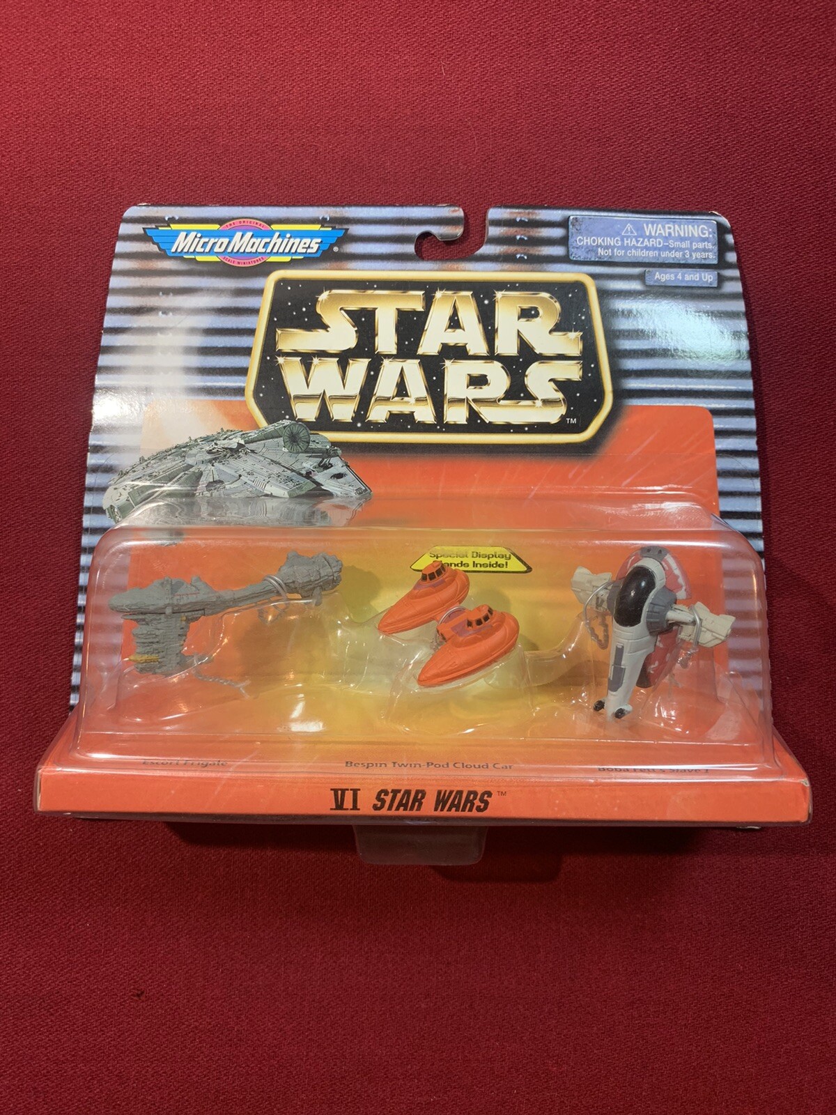 Star Wars | Micro Machines | Escort Frigate | Cloud Car | Boba Fett’s Slave