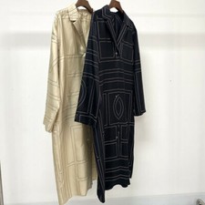 New Toteme Monogram Shirt Midi Dress