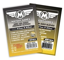 Mini USA Card Sleeves (41x63mm) Standard 7039 or Premium 7075