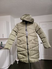 Women’s Lightweight Hooded Puffer Jacket Insulated Waterproof Coat. Sz M. New