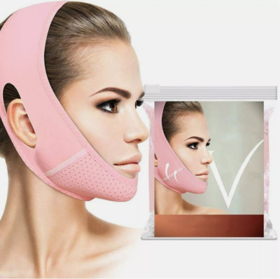 V-line Face Chin Cheek Lift Up Slimming Mask Anti Wrinkle Strap Band Reusable