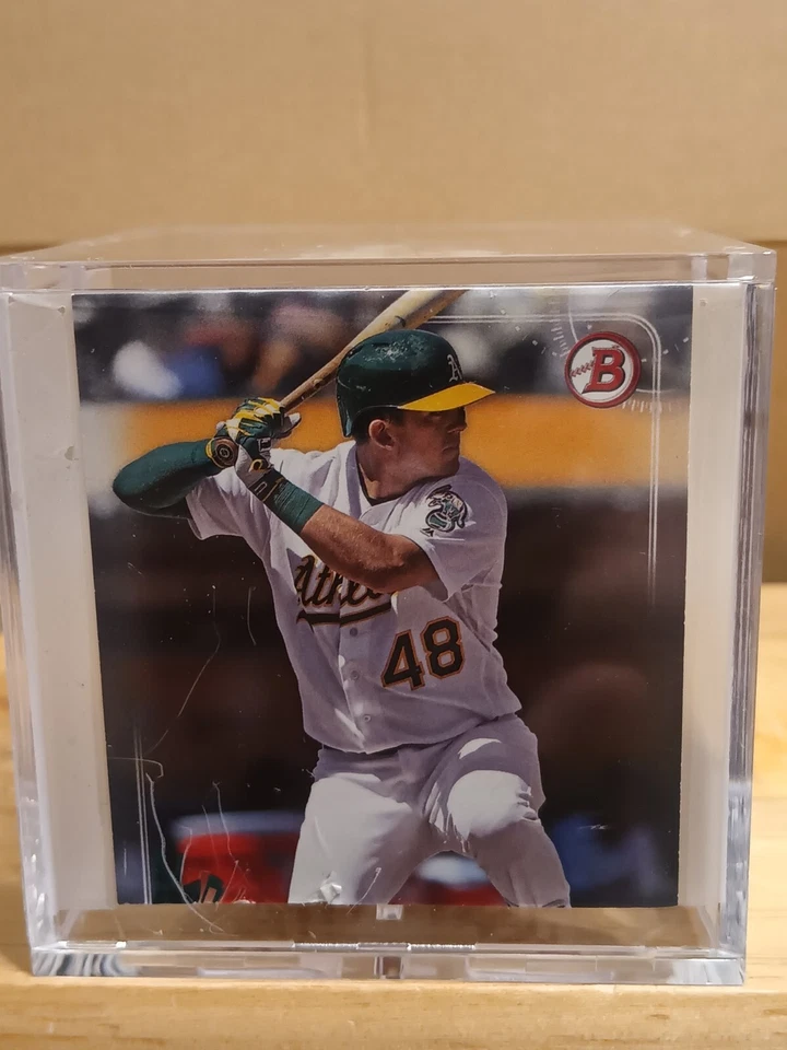 Ryon Healy(游戏统计)签名OML 2016全明星未来比赛棒球-JSA-Crave — 第 2/4 张图片