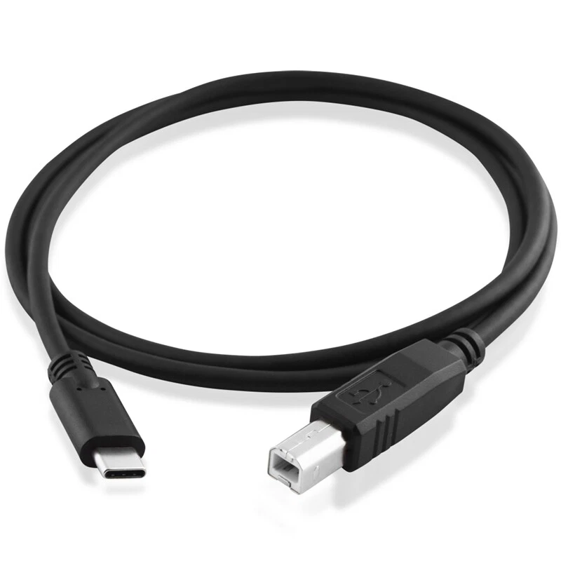 3.1 USB C-B Druckerkabel Kabel für Epson Lexmark Samsung HP Canon Brother u.v.m - Bild 2 von 3