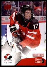2015-16 UPPER DECK TEAM CANADA JUNIORS BASE - EXCLUSIVES CONNOR MCDAVID 087/199