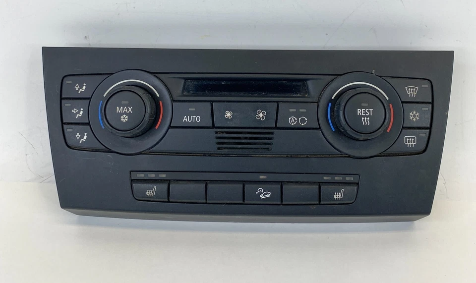 BMW 330xi 2006 aire acondicionado calefacción interruptor de temperatura interruptor de control de clima 64116983944 Foto 2 de 4