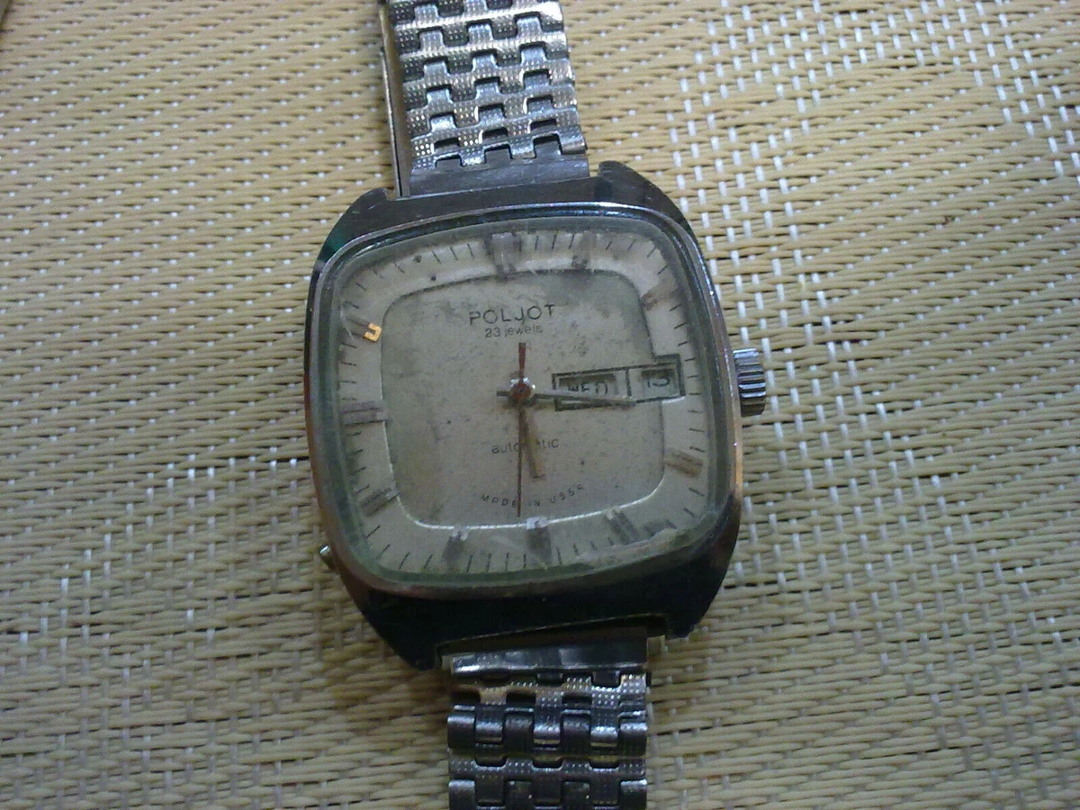 Vintage USSR MEN WATCH POLJOT AUTOMATIC eBay