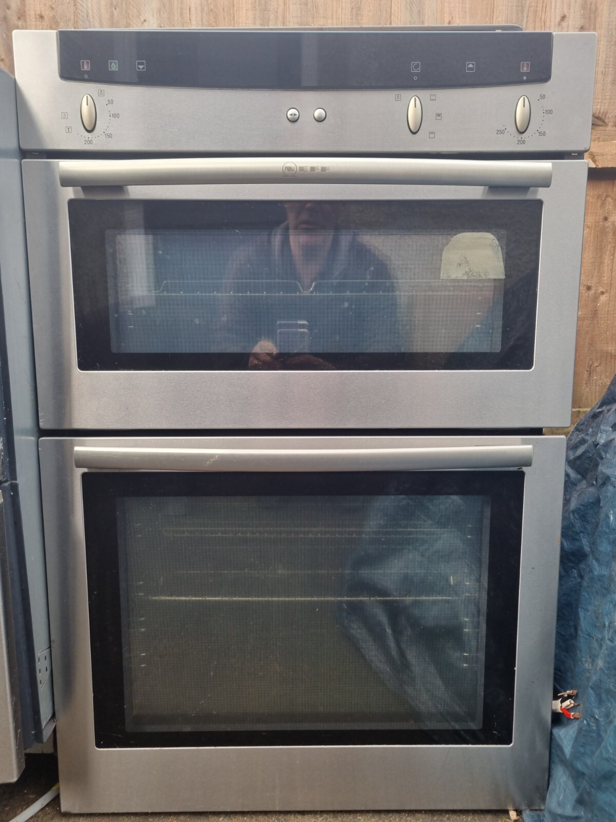 Neff Double Oven HBBAP607 COMPLETE TOP OVEN/ GRILL DOOR eBay