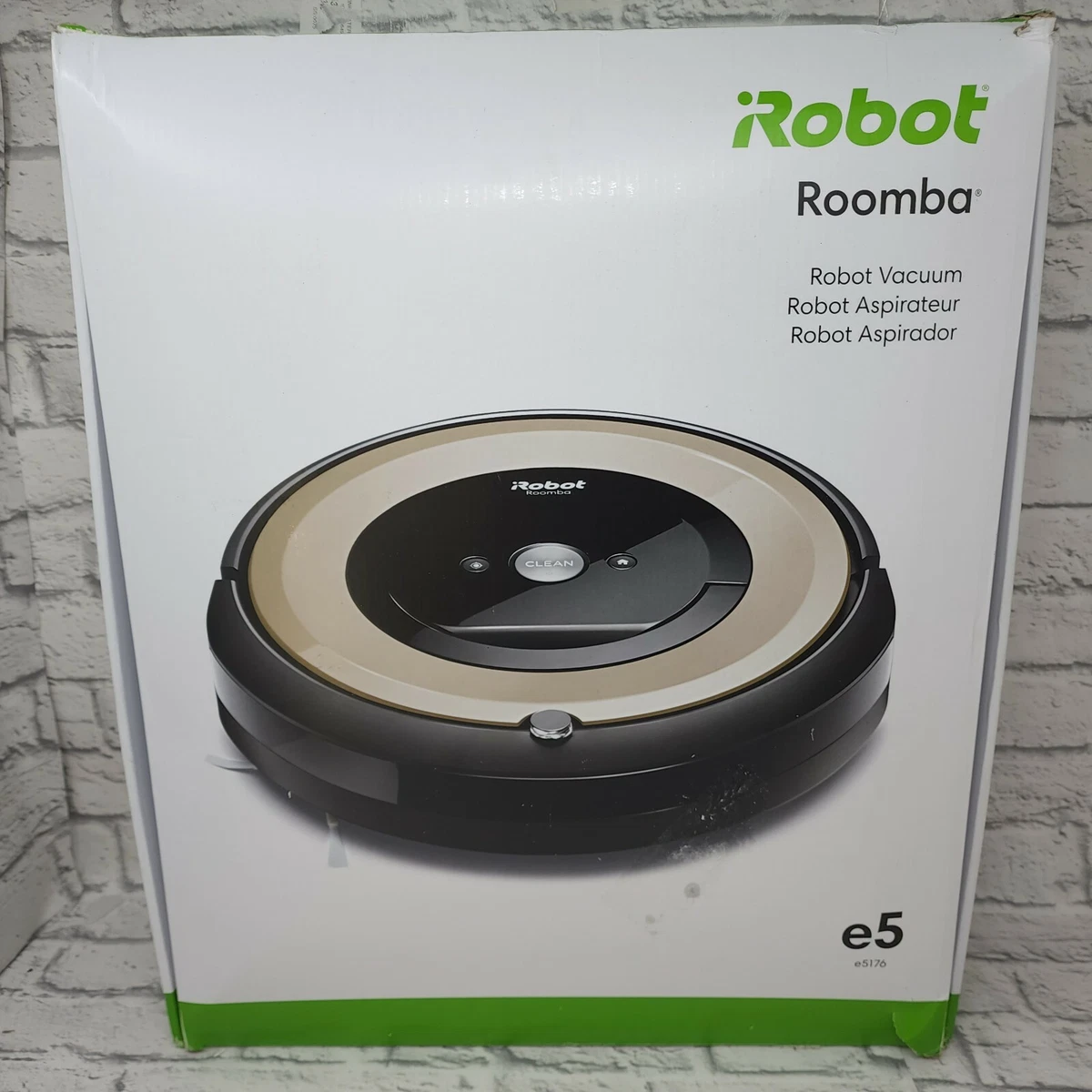 iRobot Roomba e5 Wi-Fi Connected Robot Vacuum Cleaner | eBay