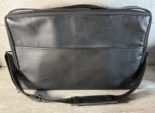 Faux Leather Case Cd 60 CD DJ Zippered Storage Carrier Strap Plastic Rack