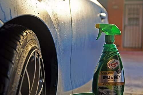  Quick and Easy Wax and Dry Spray Wax - 1 Step - Carnauba Shine - Prevents 