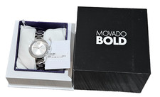 MOVADO Bold 3600381 Silver Dial 32mm Ladies Watch