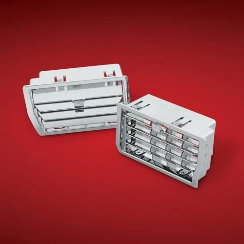 Carenado inferior cromado Show ventilaciones de aire fresco motocicleta bicicleta de calle 52-552 DS719986 Foto 2 de 4